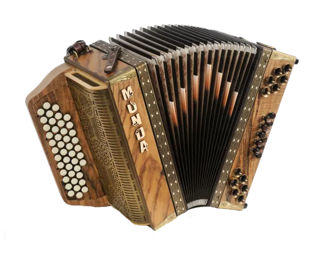 Harmonika Munda Prestige, Oreh rebraš