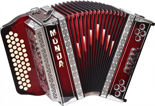 Harmonika Munda Mini, Rdeča