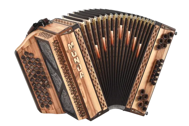 Harmonika Munda Natura, Oreh satin